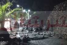 Photo of بعدما كان يشهد ميلانا لعدة أشهر : سقوط جزء كبير من جدار بوسط مدينة قوراية عشية هذا الأربعاء 10 نوفمبر