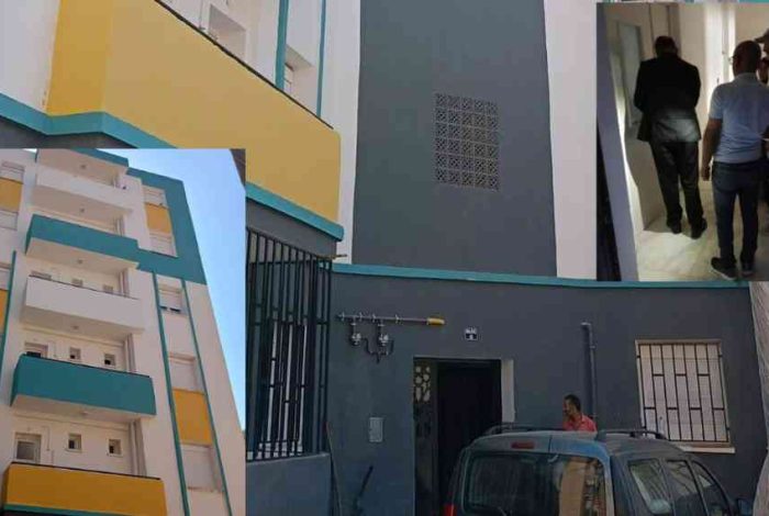 المستفيدون من حصّة 24 مسكن عمومي إيجاري بحجوط يدخلون سكناتهم الجديدة وسط فرحة كبيرة