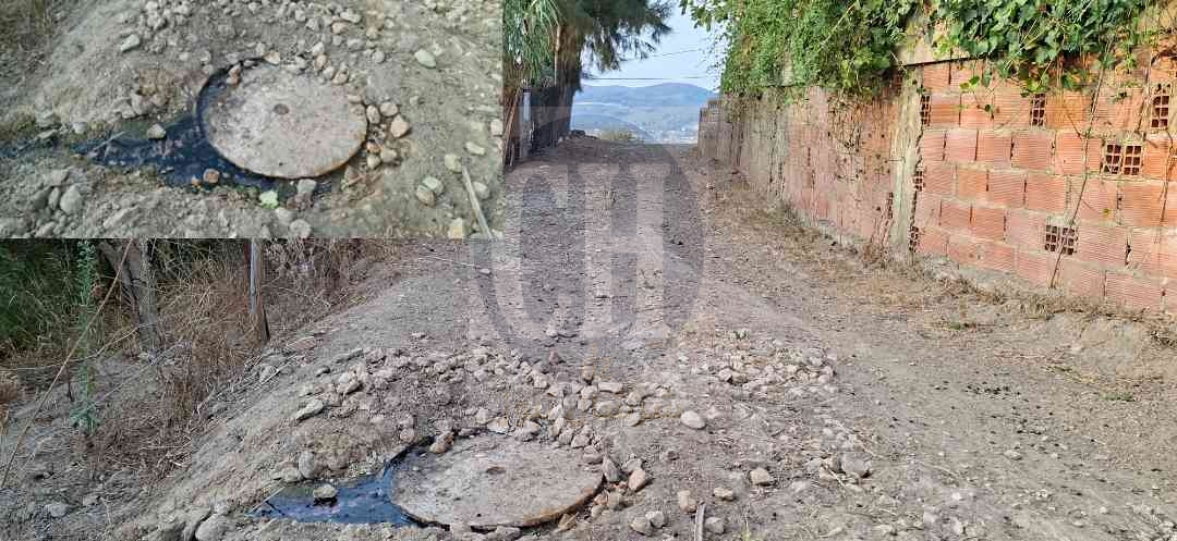 سكان دوار بوحدة في الحاميدية بشرشال يشتكون انسداد قنوات الصّرف الصّحي وسط جريانٍ عشوائي للمياه القذرة